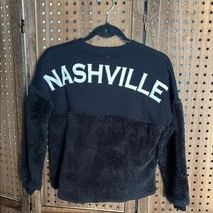 Nashville‎ Black Sweater spirit Jersey size medium